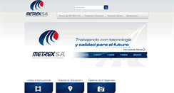 Desktop Screenshot of metrex.com.co