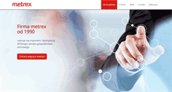 Desktop Screenshot of metrex.com.pl