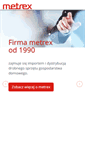 Mobile Screenshot of metrex.com.pl